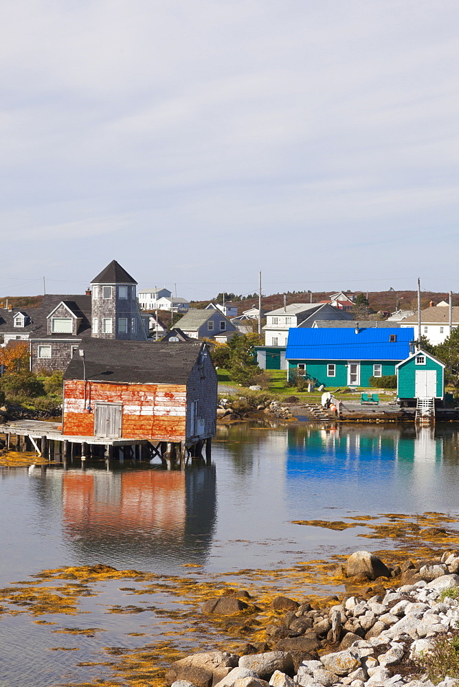 View of Village near Halifax, Nova Scotia, Canada