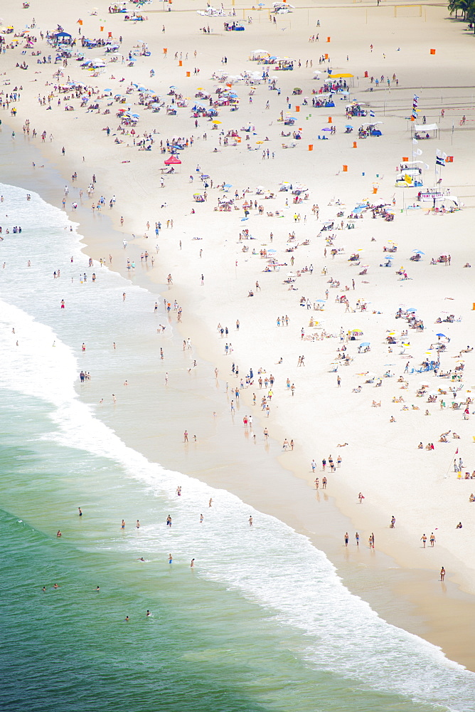 Copacabana Beach, Rio de Janeiro, Brazil, South America