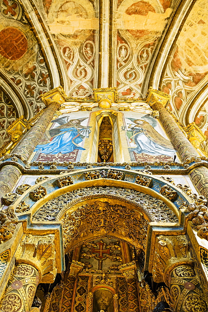 Templar Abbey, Convento de Cristo, UNESCO World Heritage Site, Tomar, Santarem District, Portugal, Europe