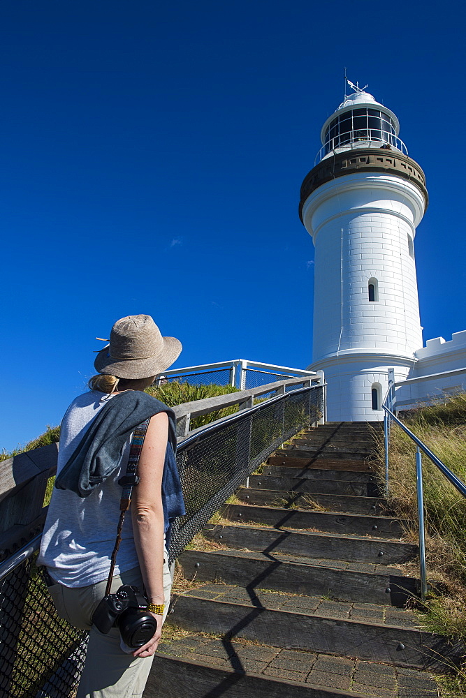 Cape Byron lighthouse, Byron Bay, Queensland, Australia, Pacific