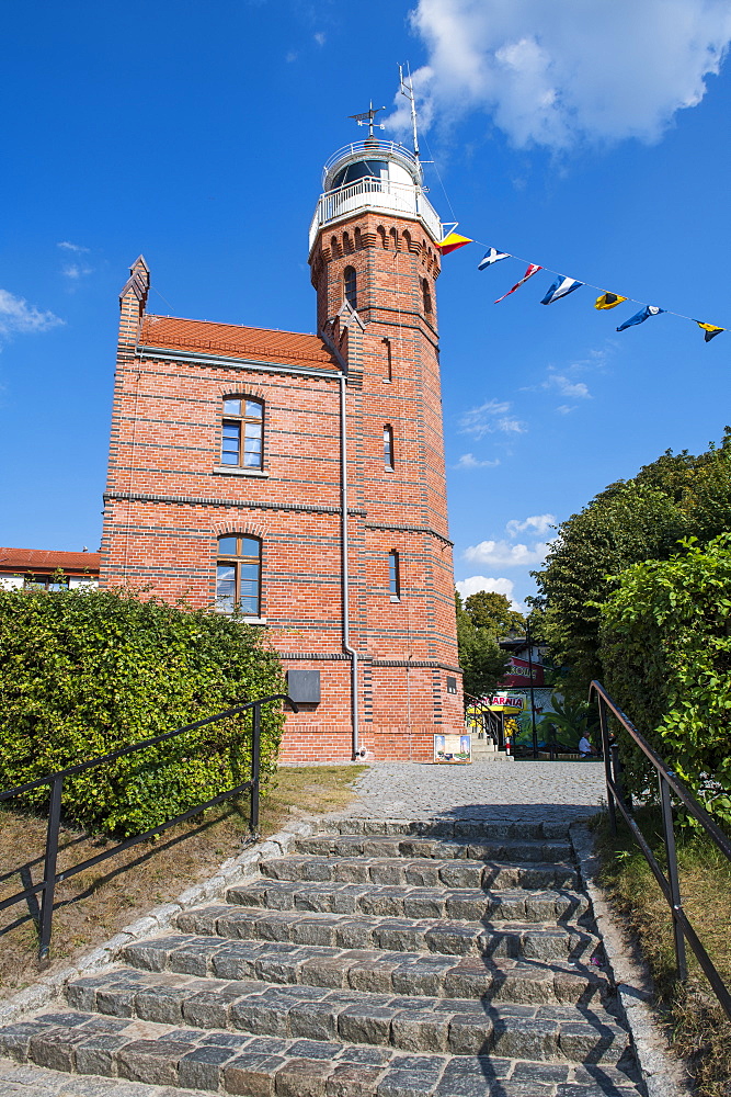 Lighthouse of Ustka, Baltic Sea, Poland, Europe