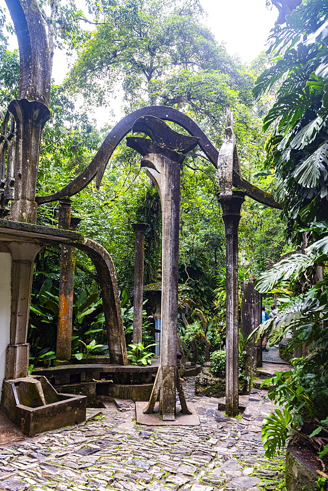 Surrealist sculpture park Las Pozas, Xilitla, Las Pozas, San Luis Potosi, Mexico, North America