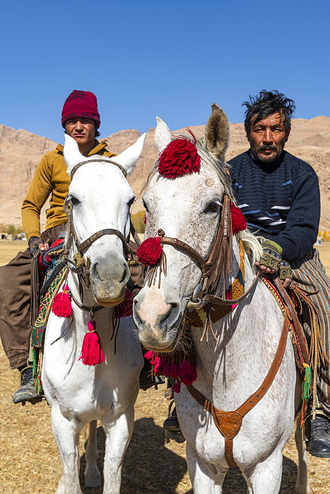 Buzkashi game, Yaklawang, Afghanistan, Asia