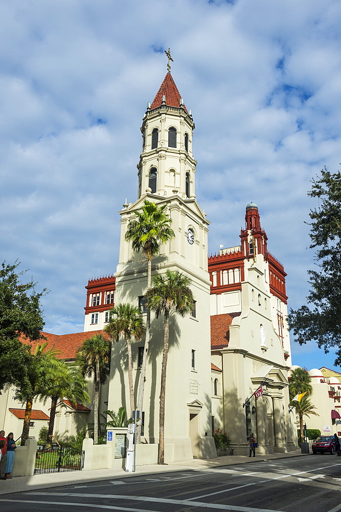 The Cathedral Basilica of St. Augustine, St. Augustine, oldest continuously occupied European-established settlement, Florida, United States of America, North America