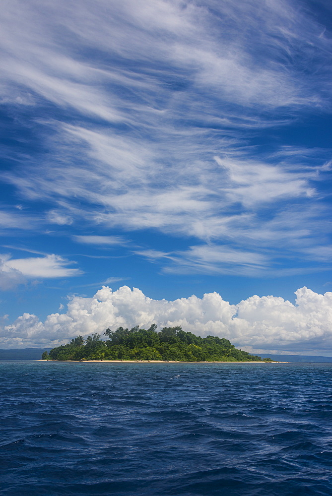 Little island off the coast of Rabaul, East New Britain, Papua New Guinea, Pacific