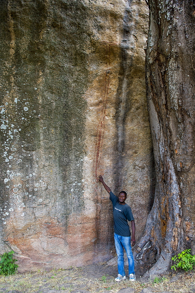 Chongoni Rock-Art Area, UNESCO World Heritage Site, Malawi, Africa