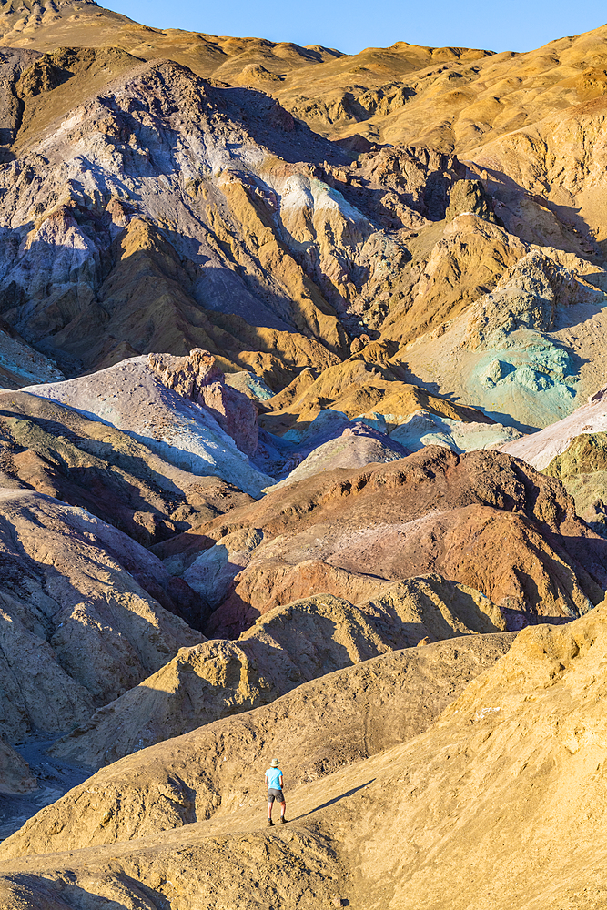 Painted Desert, Death Valley National Park, California, United States of America, North America