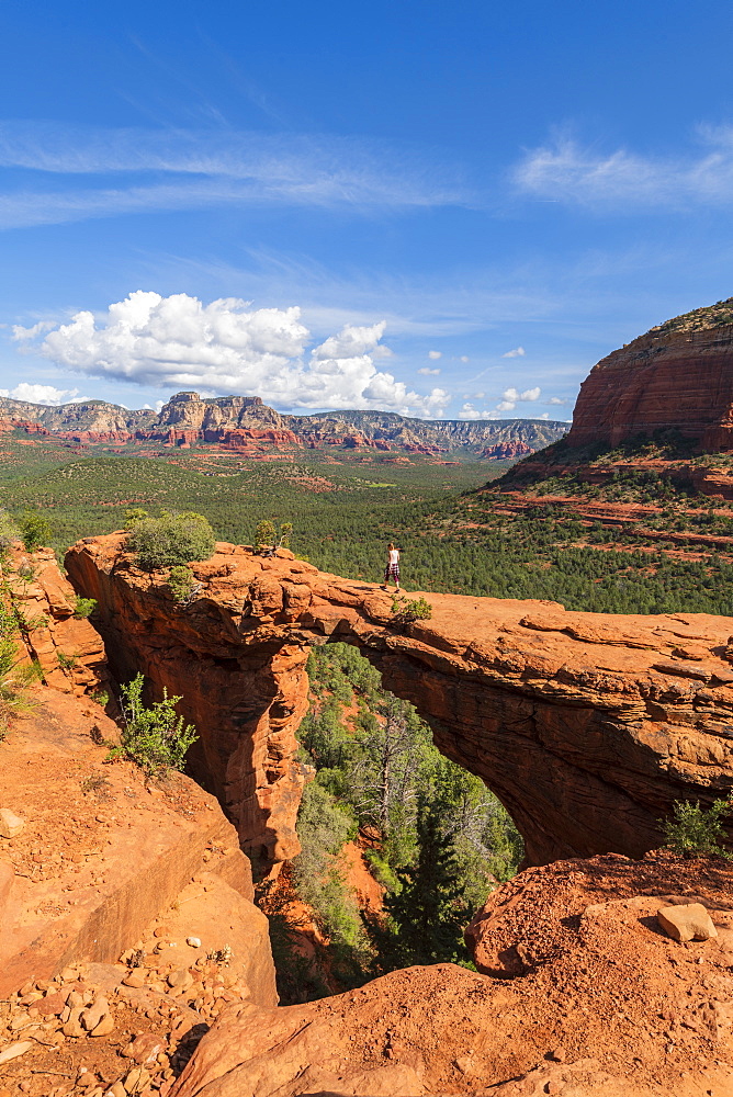 Devils Bridge, Sedona, Arizona, United States of America, North America