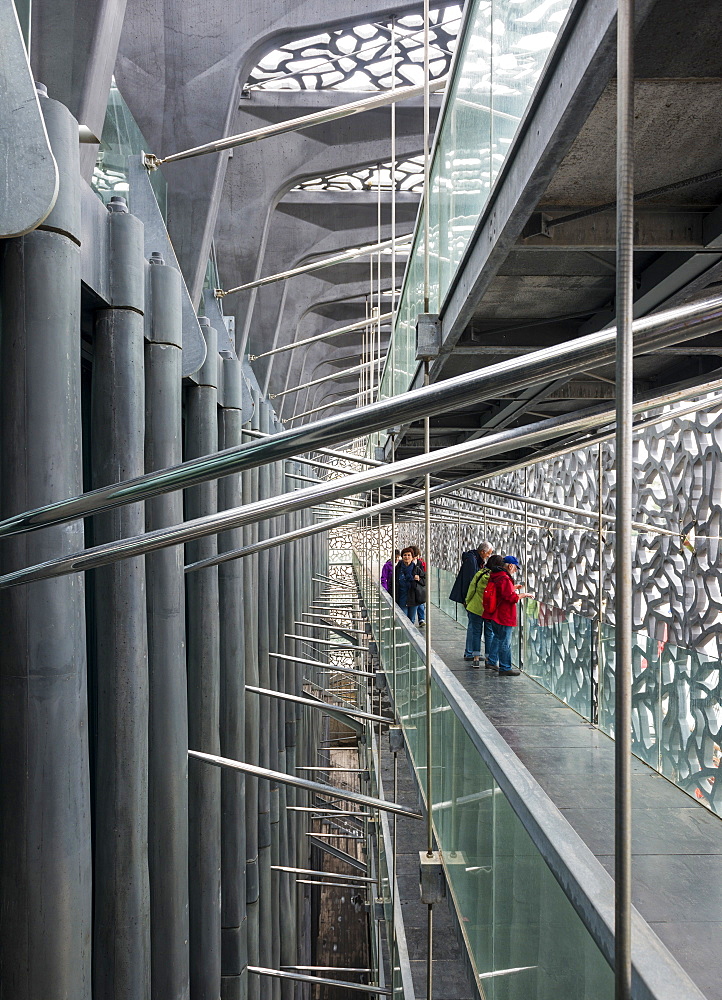 MUCEM and Fort Saint Jean, Marseille, Bouches du Rhone, Provence, Provence-Alpes-Cote d'Azur, France, Europe