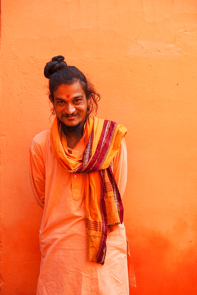 Sadhu, Varanasi (Benares), Uttar Pradesh, India, Asia