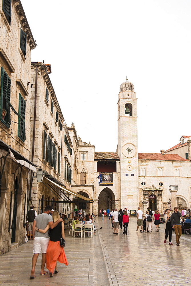 Dubrovnik old town, UNESCO World Heritage Site, Dubrovnik, Croatia, Europe