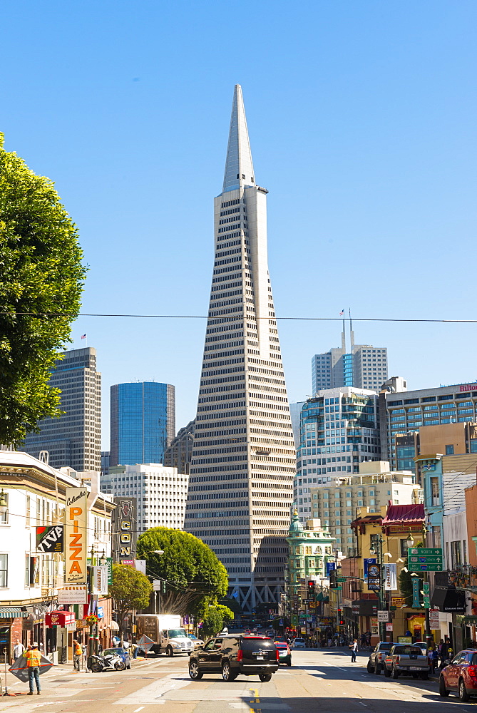 TransAmerica Pyramid, San Francisco, California, United States of America, North America