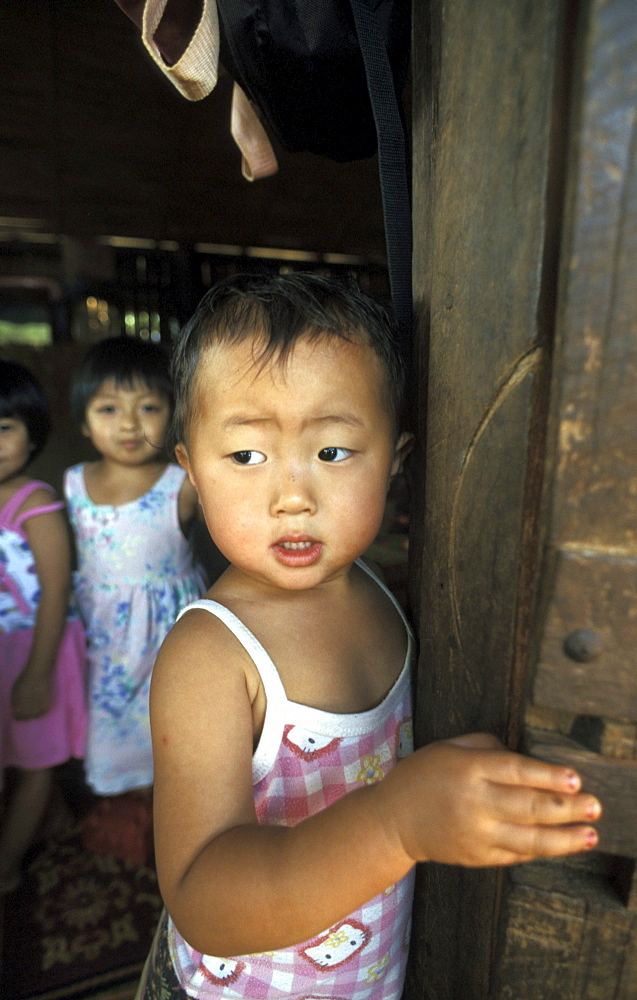 Thailand ban mai samaki, a tribal village near chiang mai