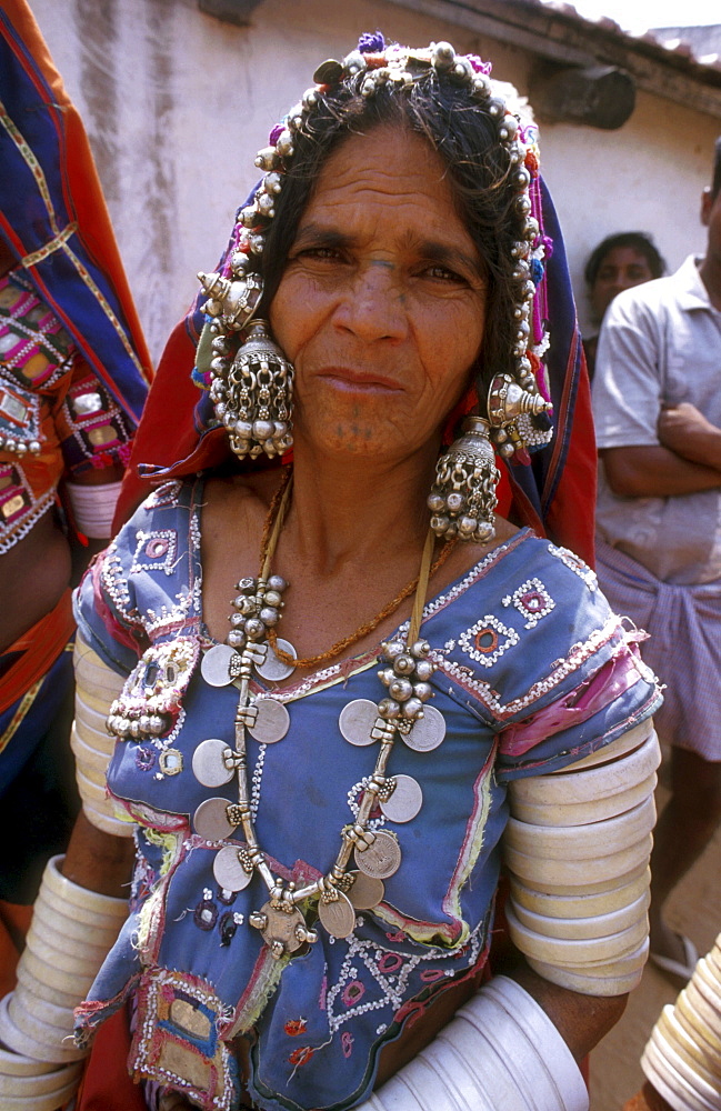 India - tribes: lambada tribal woman, andhra pradesh