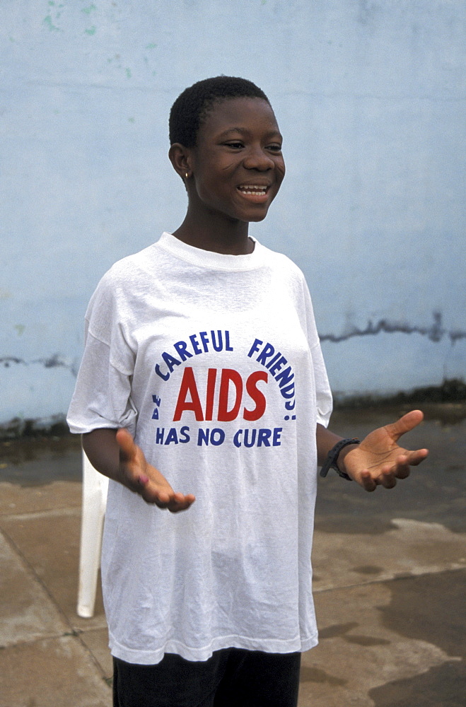 Ghana youths alive group acting prevention to school children, bongo bolgatanga (north ghana)