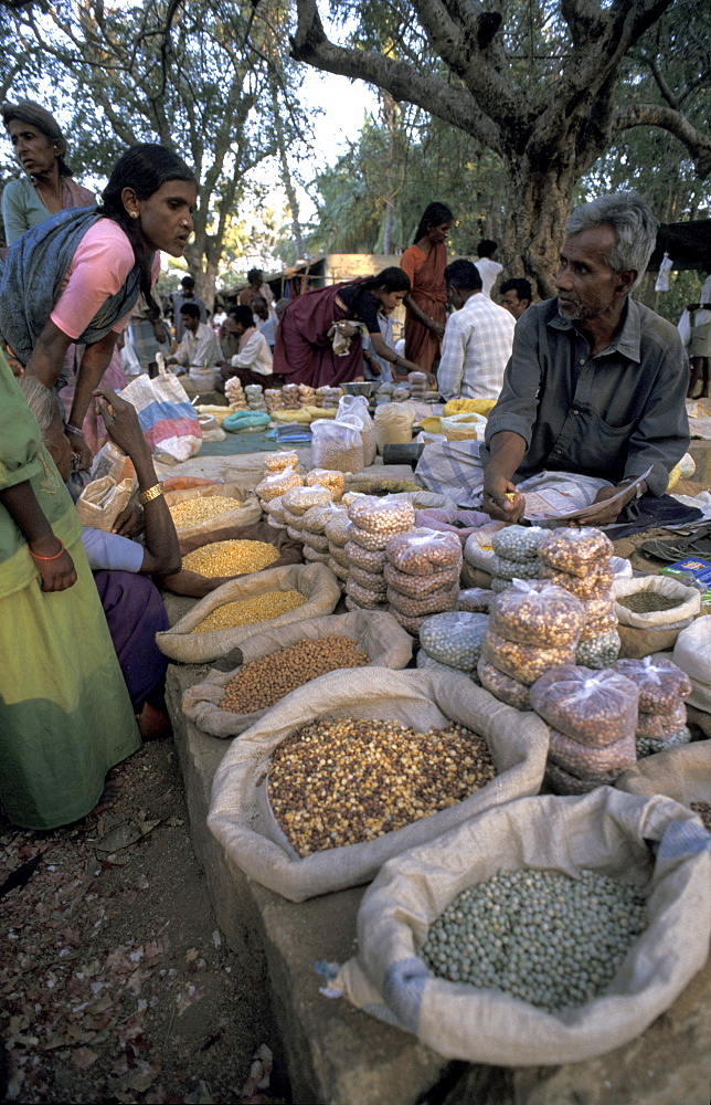 India village market mulbaghal, karnataka