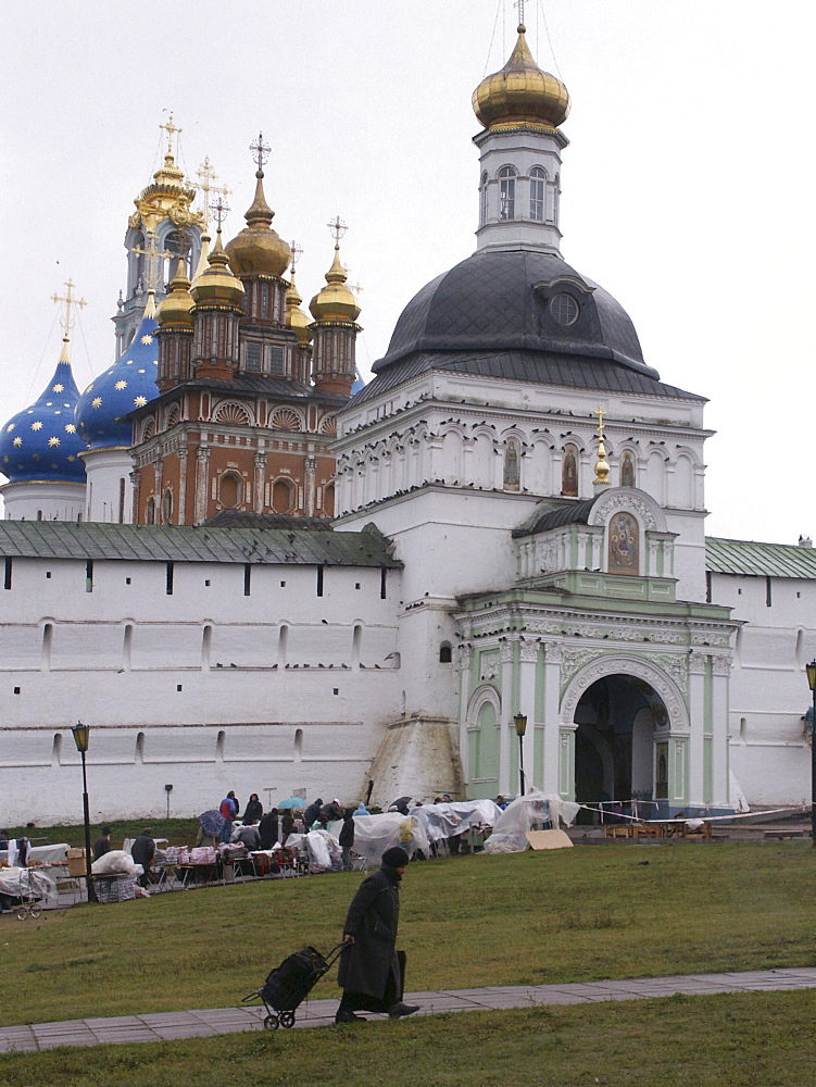 Russia saint sergius monastery sergiev posad