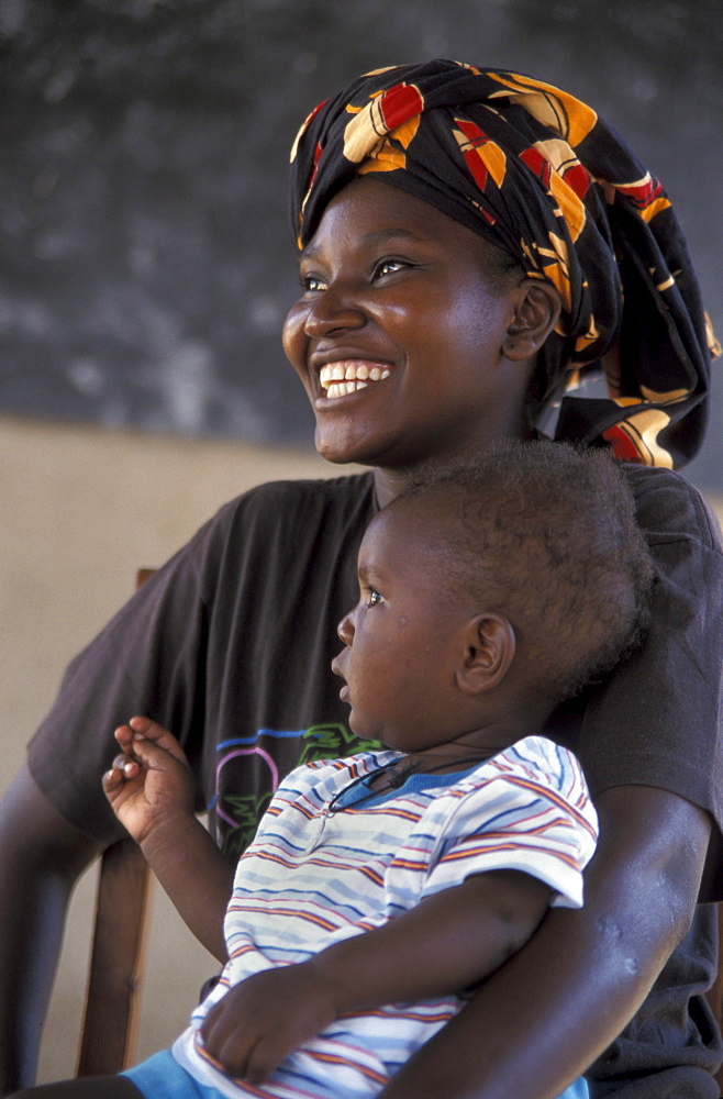 Tanzania woman hiv and child, musoma.