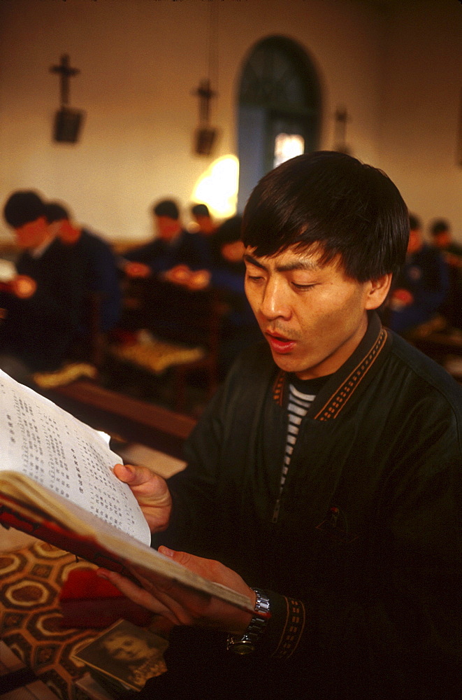 China catholic seminarians at st. Francis seminary, jilin