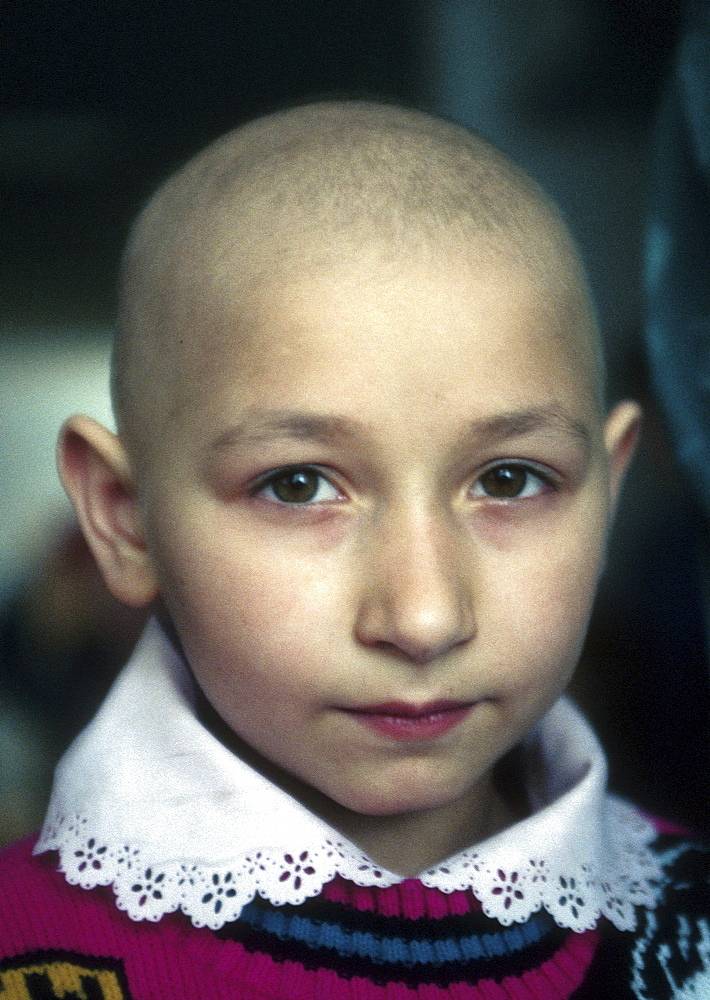 Ukraine child cancer in remission childrens hospital