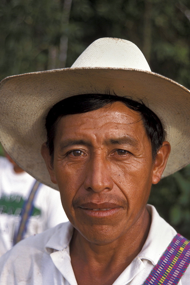 Guatemala man of the peten