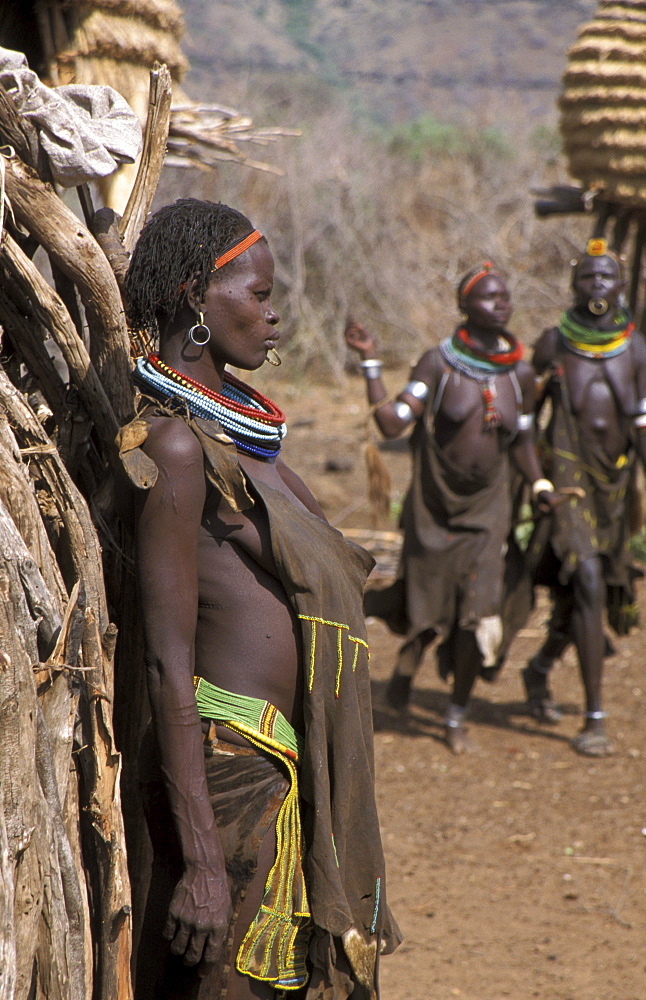 South sudan community celebration at toposa tribal village of naboliyatom, nanyangacor.