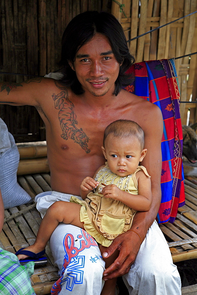 Indonesia with baby, amed, bali 