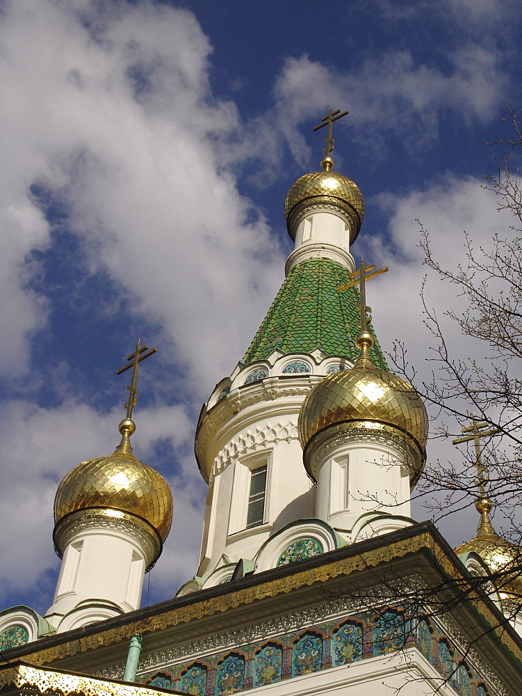 Religion, bulgaria. Saint nikolai russian orthodox church, sofia