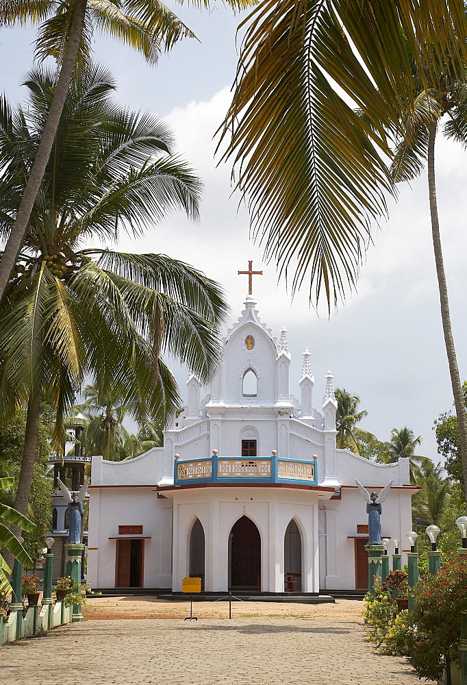 India. Kokkamamngalam syro-malabar catholic church, one of the 8 said to have been founded by saint thomas, as it is today, constructed in the 19th century. In the footsteps of saint thomas: visiting the eight churches founded by the apostle in kerala after he arrived in 52 ad