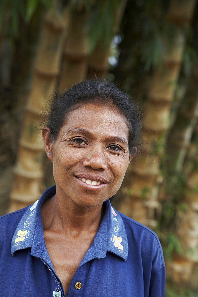 East timor. Woman of aileu