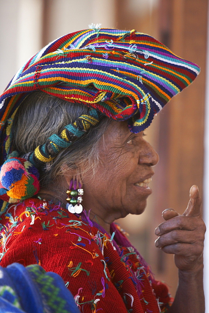 Guatemala mayan indian woman, chajul, el quiche