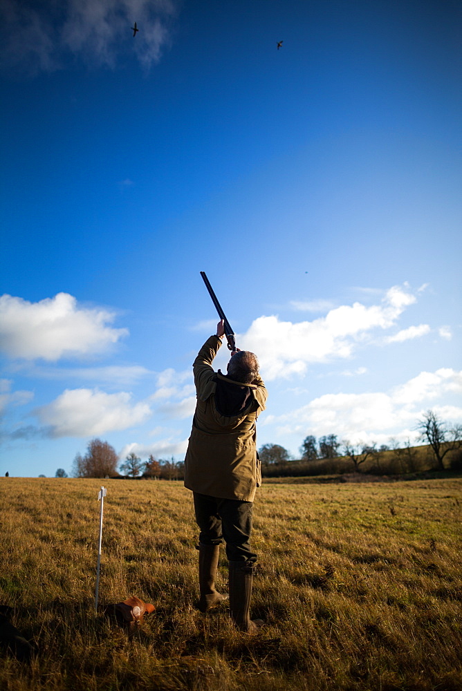 Gun shooting, Wales, United Kingdom, Europe