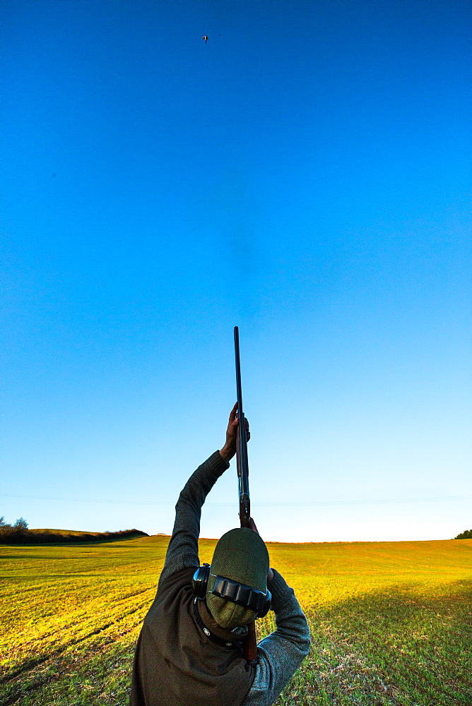 Gun shooting, Wales, United Kingdom, Europe