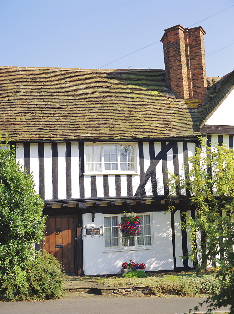 Guy Fawkes' house, formerly the Old Lion Inn, where Gunpowder plotters met, Dunchurch, near Rugby, Warwickshire, England, UK, Europe