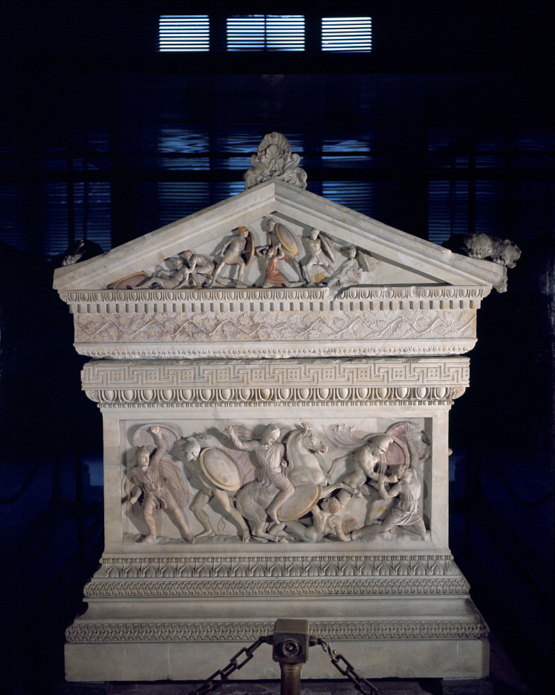 Sarcophagus of Alexander the Great, Istanbul, Turkey, Europe