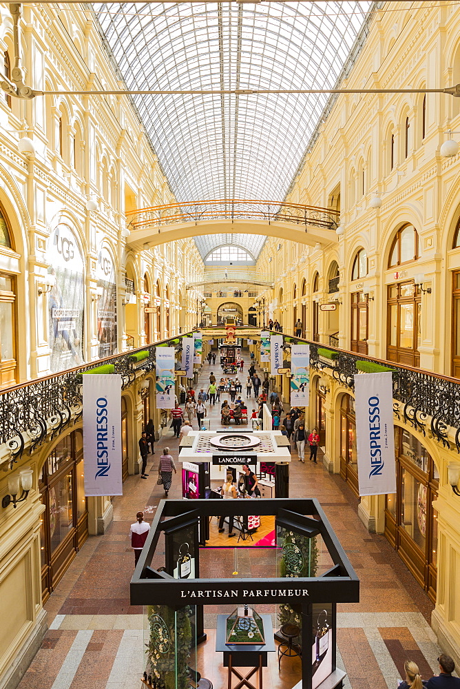 GUM department store in Red Square, Moscow, Russia, Europe