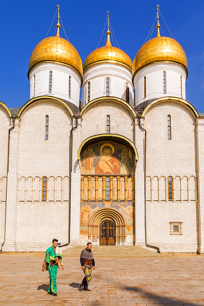 Church of the Twelve Apostles inside the Kremlin, UNESCO World Heritage Site, Moscow, Russia, Europe