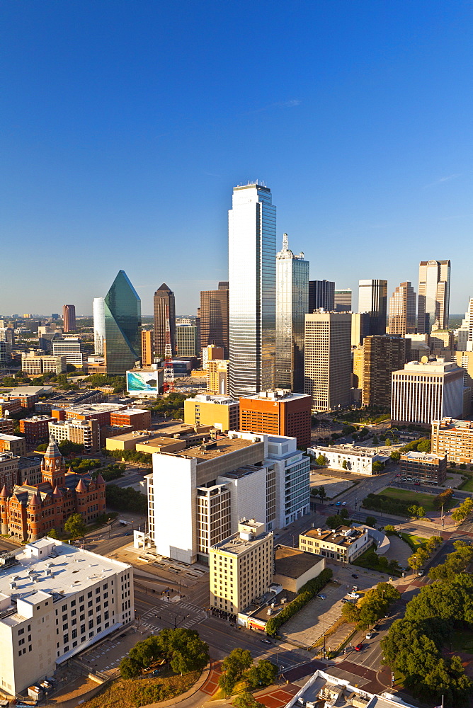 Skyline, Dallas, Texas, United States of America, North America