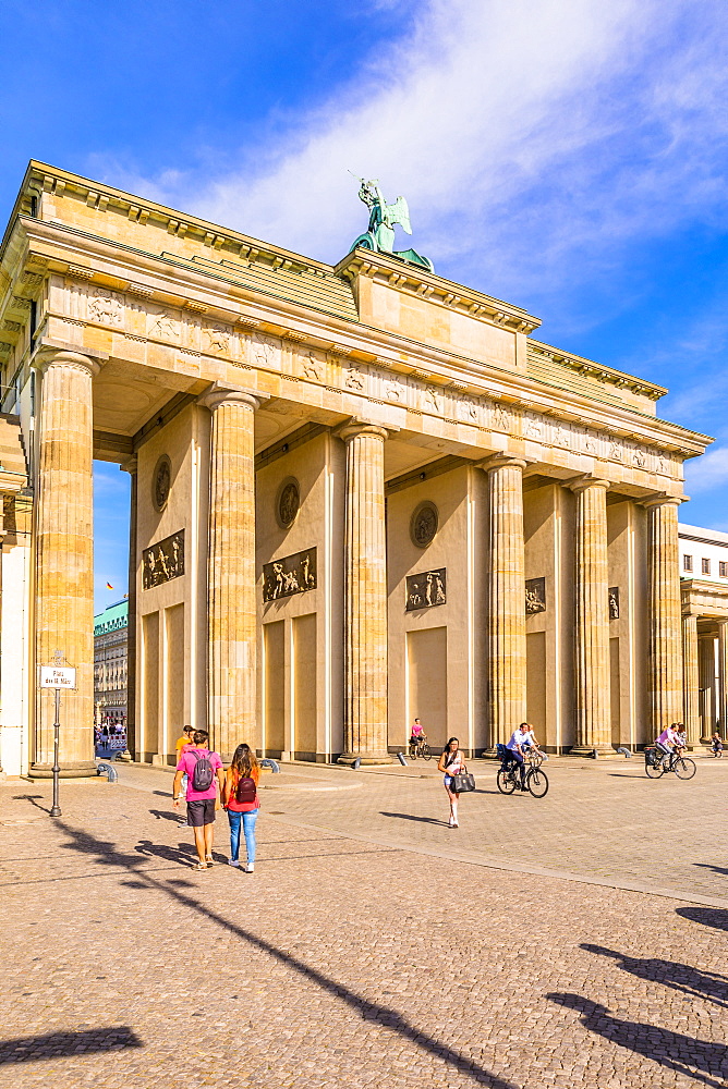 Brandenburg Gate, Berlin, Germany, Europe