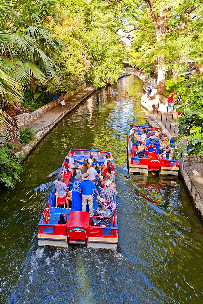 San Antonio River Walk, San Antonio, Texas, United States of America, North America