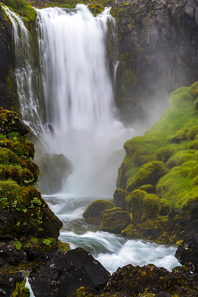 Dynjandi Waterfall, Westfjords, Iceland, Polar Regions