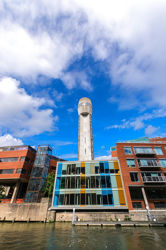 The Vertigo Building, formerly The Old Shot Tower, Bristol, England, United Kingdom, Europe