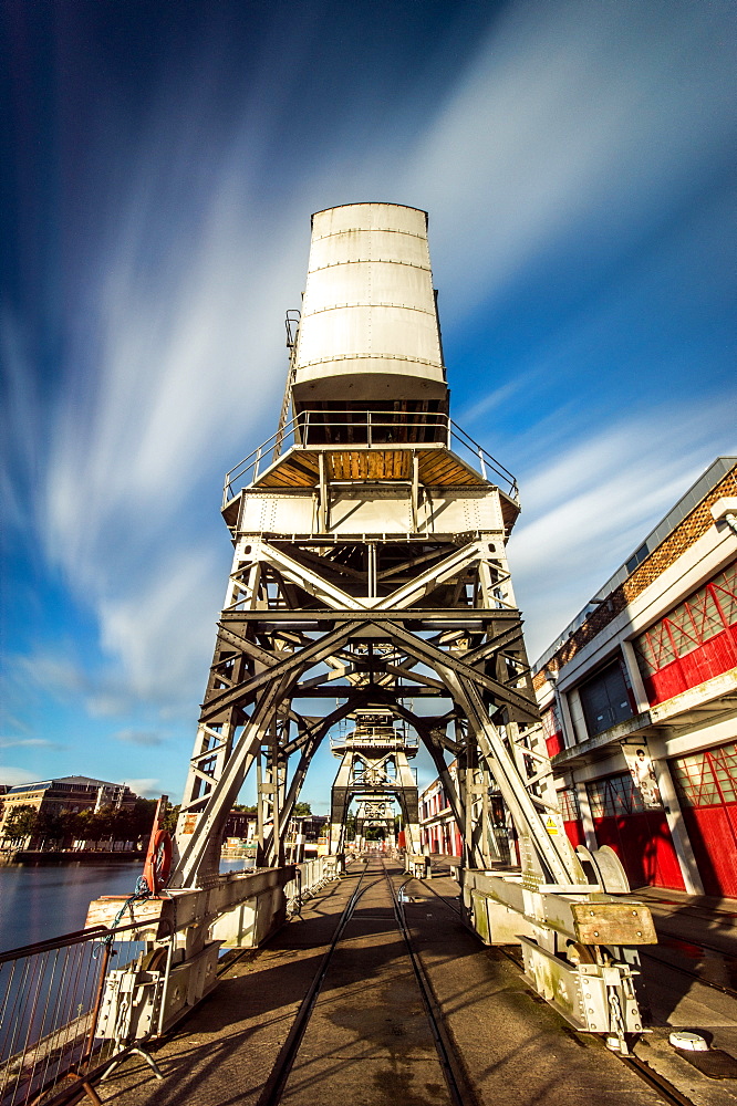 The Old Electric Cranes, Harbourside, Bristol, England, United Kingdom, Europe