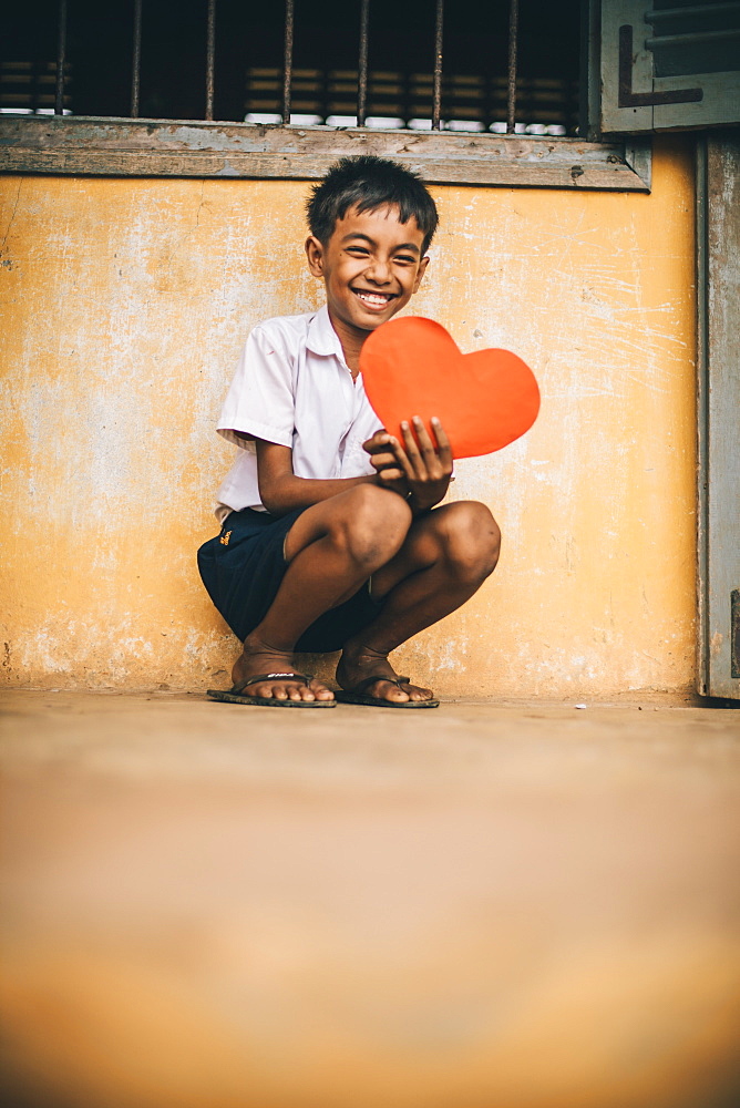 Primary school, Pong Teuk, Cambodia, Indochina, Southeast Asia, Asia