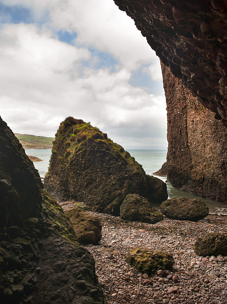 Cushendun, where some of the Game of Thrones was filmed, County Antrim, Northern Ireland, United Kingdom, Europe