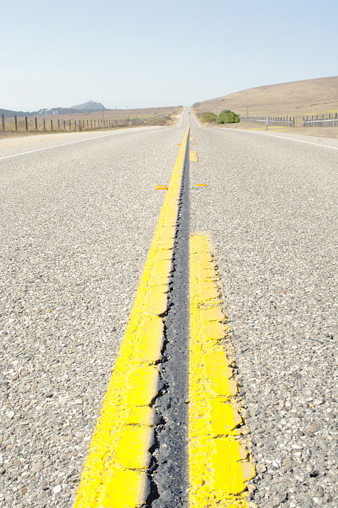 California 1 highway, the coast road, California, United States of America, North America