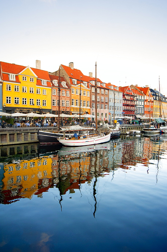 The old Merchant's Harbour, Copenhagen, Denmark, Europe