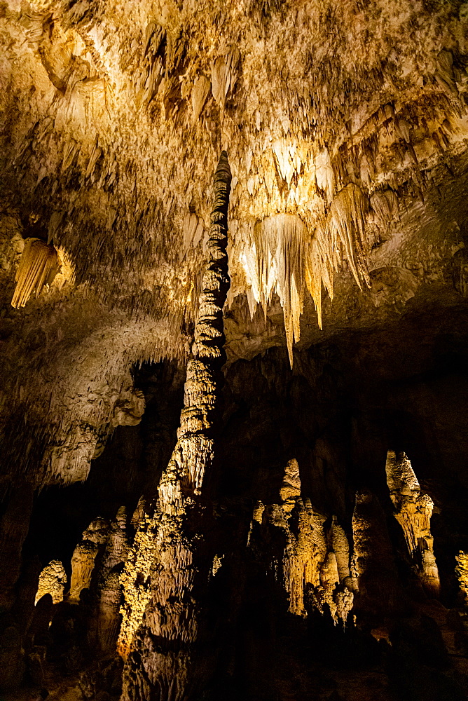 Carlsbad Caverns, The Big Room, UNESCO World Heritage Site, Carlsbad, New Mexico, United States of America, North America