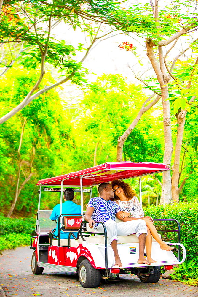 Couple enjoying the private villa at The Four Seasons Guanacaste, Costa Rica, Central America