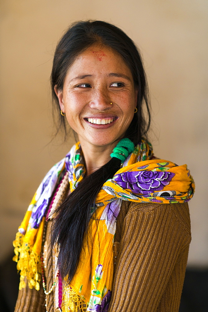 A Nepali woman, Nepal, Asia